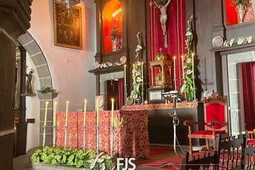 Telde rinde tributo a San Lorenzo en la capital grancanaria/Francisco Javier Santana.